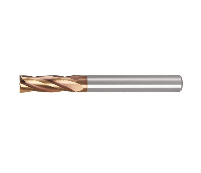 10MM R1 55HRC UZUN KARBÜR KÖŞE RADUS FREZE BOY:100MM ERİC
