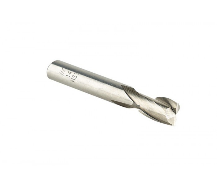 CHUAN BRAND 25mm 2 Ağızlı HSS Kısa Parmak Freze