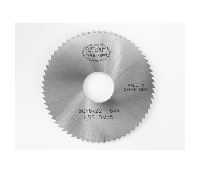 GSP 125x0.7x22 mm Z160 HSS DAİRE TESTERE