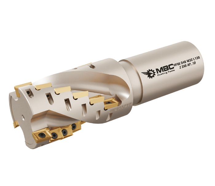 MBC 40X130 Z3X6 APKT 10 HELİSEL FREZE TAKIMI