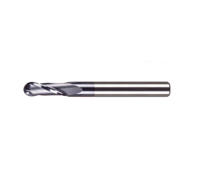 8MM 45HRC UZUN KARBÜR KÜRE FREZE BOY:100MM ERİC