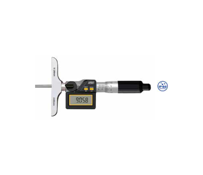 ASİMETO 0-100mm DİJİTAL DERİNLİK MİKROMETRESİ