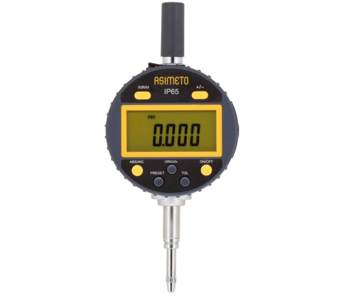 ASİMETO IP65 0-50.8mm DİJİTAL KOMPARATÖR SAATİ