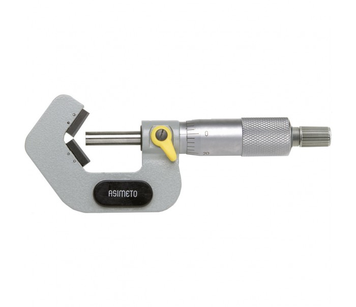 ASİMETO V Yatak Mekanik Mikrometre 1-15mm