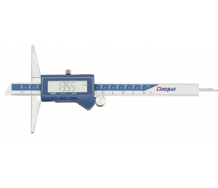 Dasqua 0-200mm DİJİTAL DERİNLİK KUMPASI 0,01 -TYPE A