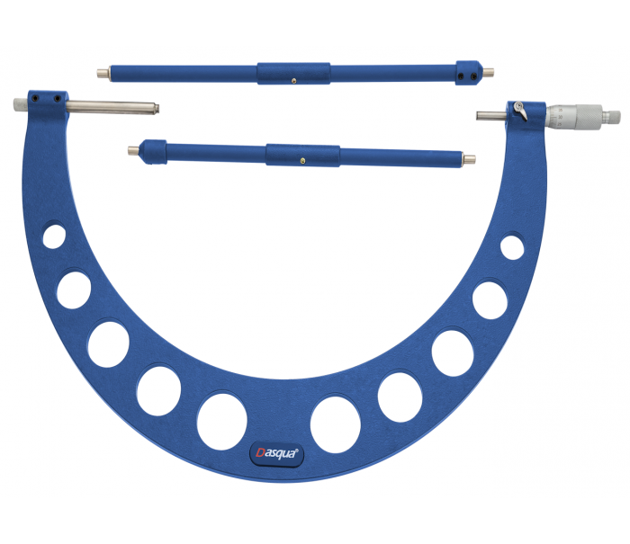 Dasqua 900-1000mm AYARLANABİLİR UÇLU MEKANİK DIŞ ÇAP MİKROMETRE 0,01
