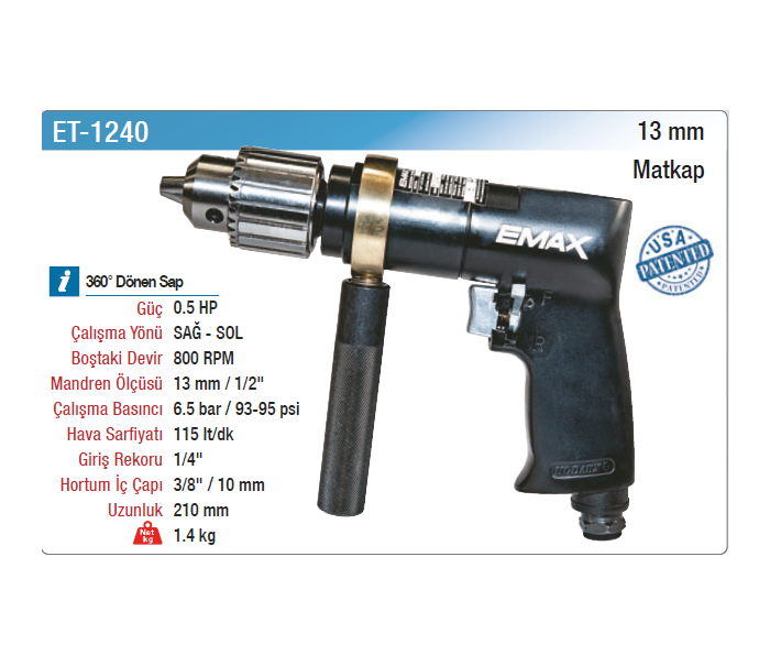 EMAX 13mm MATKAP