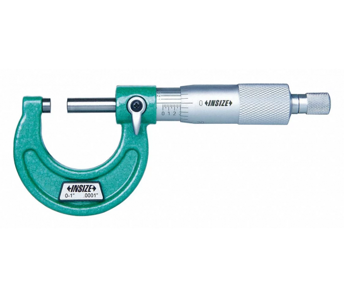 İNSİZE Mekanik Dış Çap Mikrometre 0-25mm