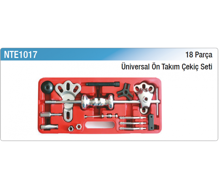 NT tools 18 PARÇA ÜNİVERSAL ÖN TAKIM ÇEKİÇ SETİ