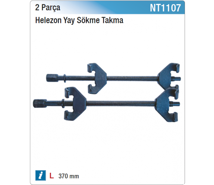 NT tools 2 PARÇA HELEZON YAY SÖKME TAKMA