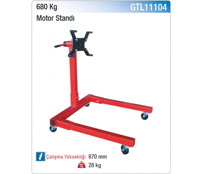 NT tools 680 Kg MOTOR STANDI