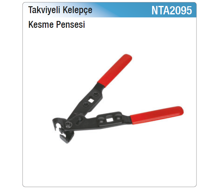 NT tools TAKVİYELİ KELEPÇE KESME PENSESİ