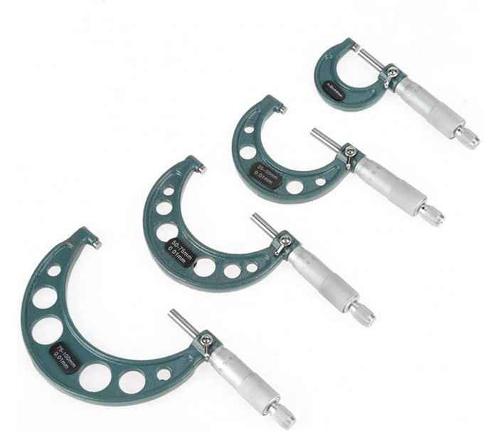 WATANO Mekanik Mikrometre Seti 0-100mm