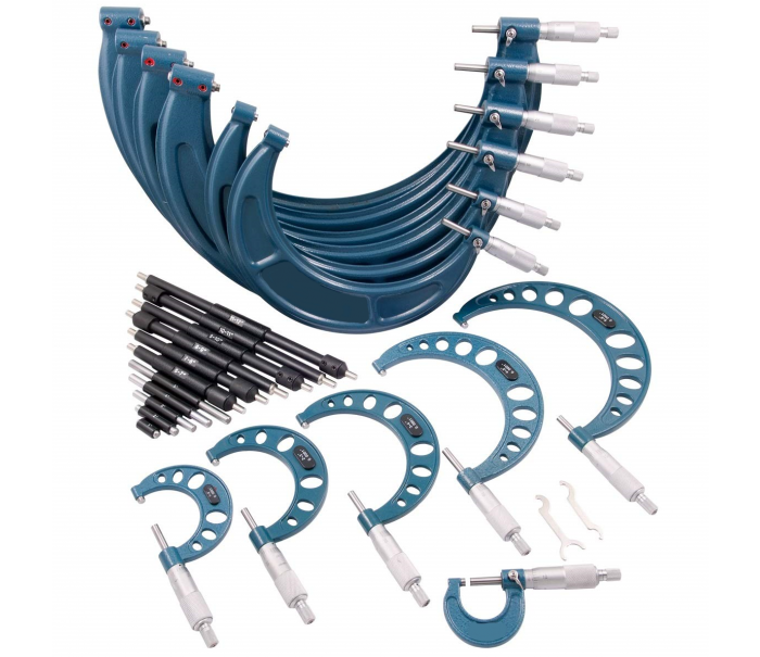 WATANO Mekanik Mikrometre Seti 12 Parça