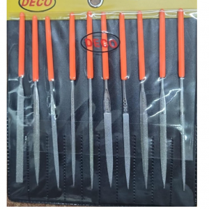 DECO 140x3mm 10 Parça Elmas Eğe Takımı