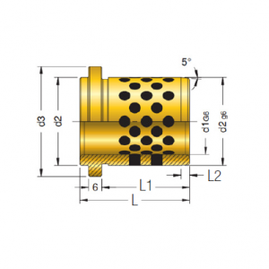 25X40mm KUYRUKLU GRAFİTLİ BURÇ