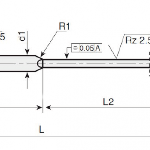 2.5X11.5X315mm LAMA İTİCİ PİM (SERTLEŞTİRİLMİŞ)