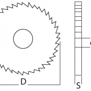 275x5,0X32MM Z=160 DAİRE TESTERE HSS ERİC