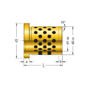 40X70mm ŞAPKALI GRAFİTLİ BURÇ