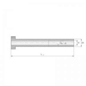 6.2X10X150mm BORU İTİCİ PİM ( METAL ENJEKSİYON )