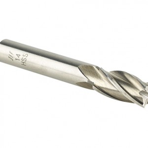 CHUAN BRAND 7mm 4 Ağızlı HSS Kısa Parmak Freze