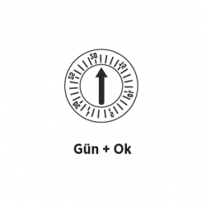 10X10mm GÜN OK KALIP TAKVİMİ