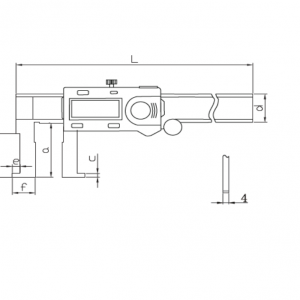 ASİMETO Dijital Boru Kumpası 0-300mm