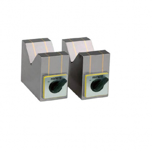 ASİMETO Manyetik V- Yatak Çift Ölçüm İçin 100x50x80mm