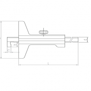 ASİMETO Tek Kanca Derinlik Kumpası 0-300mm
