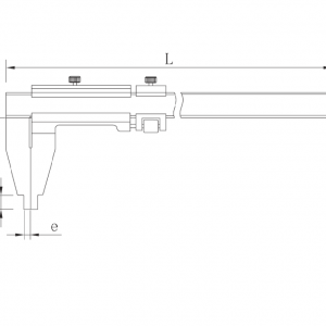 ASİMETO Uzun Çene Mekanik Kumpas 0-500mm
