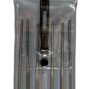 Bahco 140mm Kalın Diş 6 lı Saatçi Eğe Seti