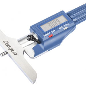 Dasqua 0-150mm DİJİTAL DERİNLİK MİKROMETRESİ 0,001/0,00005