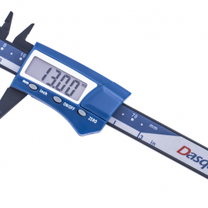 Dasqua 0-150mm DİJİTAL PLASTİK KUMPAS 0,01mm/0,0005"