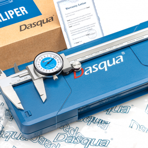 Dasqua 150 mm SAATLİ KUMPAS - SHOCK PROOF 0.02