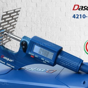 Dasqua 225-250mm DİJİTAL DIŞ ÇAP MİKROMETRE 0,001/0,00005”