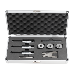 Dasqua 6-12mm MEKANİK 3 AYAKLI İÇ ÇAP MİKROMETRE SETİ 0,001