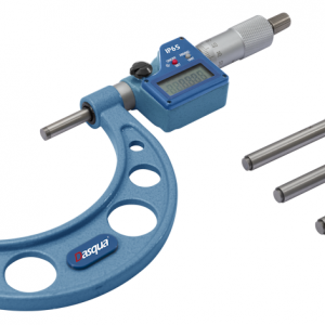 Dasqua 800-900mm DEĞİŞTİREBİLİR UÇLU DİJİTAL DIŞ ÇAP MİKROMETRE 0,001