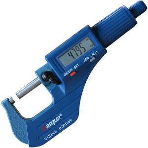 Dasqua 100-125mm DİJİTAL DIŞ ÇAP MİKROMETRE 0,001/0,00005”