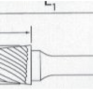 DECO 3X6X56 F FORMU SERT KARBÜR KALIPÇI FREZESİ