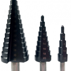 DECO 6-52 TİAIN KAPLAMALI KADEMELİ SAC DELME MATKABI (SET)
