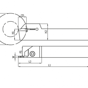 MBC DKT K R 12X12 2C KESME KANAL KATERİ (SAĞ)