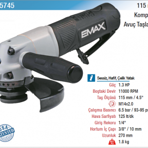 EMAX 115mm KOMPOZİT AVUÇ TAŞLAMA