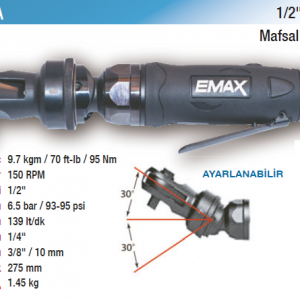 EMAX 1/2 9.7kgm MAFSALLI CIRCIR KOL