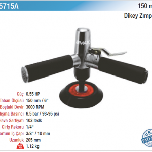 EMAX 150mm DİKEY ZIMPARA