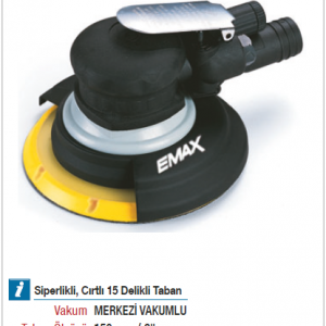 EMAX 150mm ORBİTAL DAİRE ZIMPARA