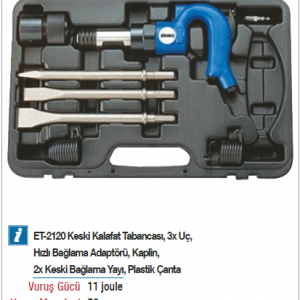 EMAX 250mm KESKİ KALAFAT TABANCA SETİ