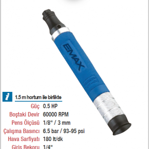 EMAX 3mm MİKRO TAŞLAMA