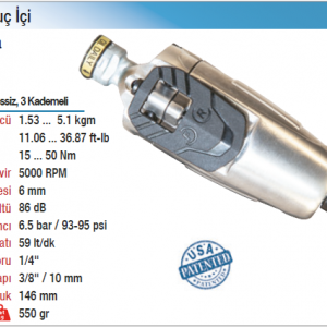 EMAX 6mm AVUÇ İÇİ TORNAVİDA
