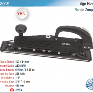 EMAX AĞIR HİZMET RENDE ZIMPARA