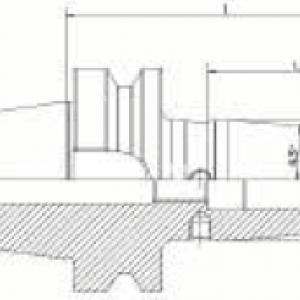 ERİC BBT40 SF03 25X160 SHRİNK TUTUCU (KALIN CİDARLI 4.5°)